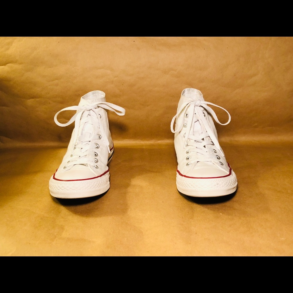 White High Top Converse